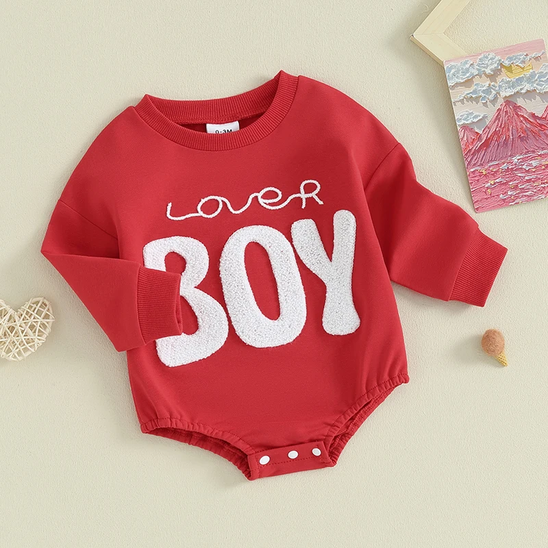 Infant Boys Hooded Rompers Valentine s Day Outfits with Heart Print Long Sleeve Jumpsuits and Matching Socks
Infant Boys Hooded Rompers Valentine s Day Outfits with Heart Print Long Sleeve Jumpsuits and Matching Socks