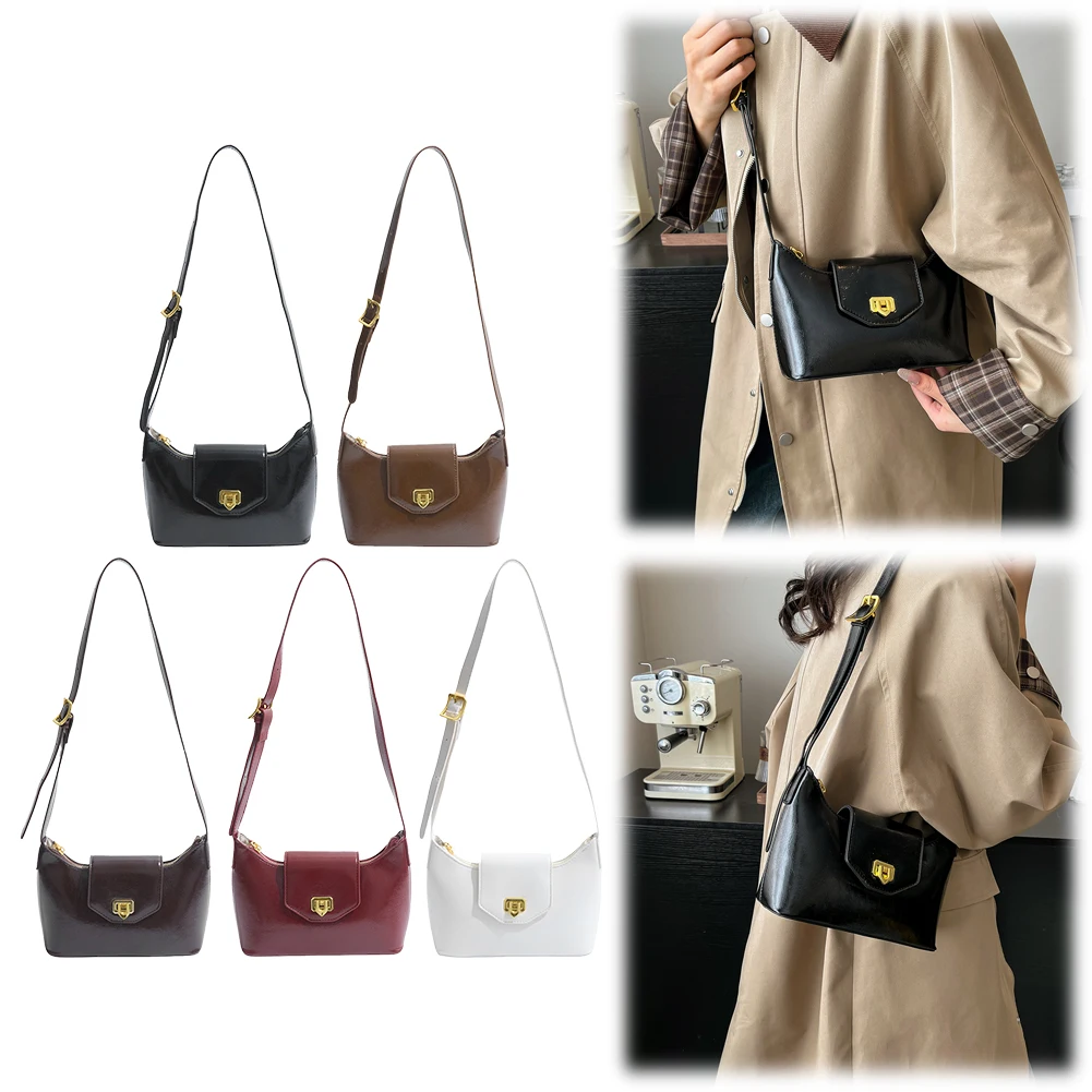 Small Shoulder Bag for Women with Inner Pocket Clutch Purse PU Leather Solid Color with Zipper Mobile Phone Bag for Work Travel
Small Shoulder Bag for Women with Inner Pocket Clutch Purse PU Leather Solid Color with Zipper Mobile Phone Bag for Work Travel