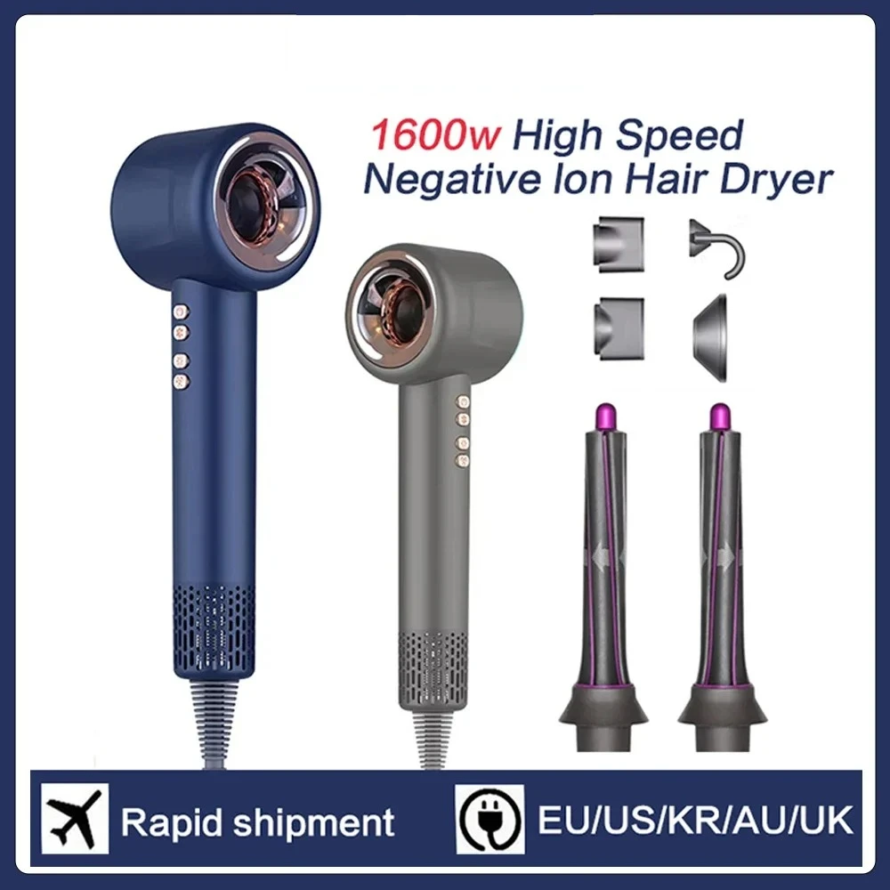 Professional Super Leafless Hair Dryer 220v Professional Negative Ion Hair Dryer 1600w Quick Dry Travel Home Hair Styler
Professional Super Leafless Hair Dryer 220v Professional Negative Ion Hair Dryer 1600w Quick Dry Travel Home Hair Styler