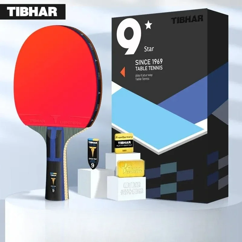Настольная теннисная ракетка TIBHAR Gold Standard 6/7/8/9 звезд с высокой эластичностью для соревнований, спортивные аксессуары
Настольная теннисная ракетка TIBHAR Gold Standard 6/7/8/9 звезд с высокой эластичностью для соревнований, спортивные аксессуары