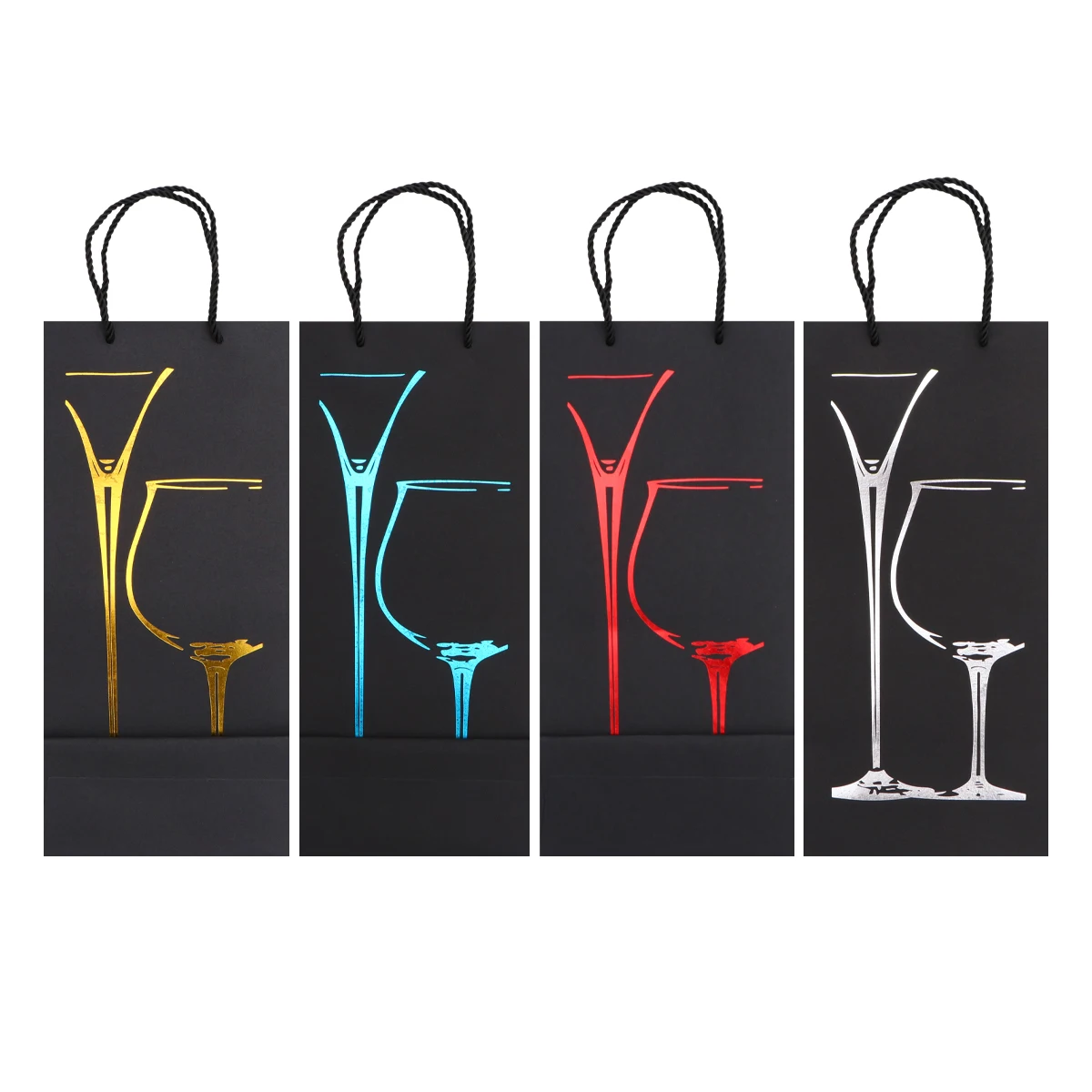 12pcs Paper Bags Red Yellow Silver Blue High Quality Reusable Gift Bags Standard Bottles Single Tote Elegant Occasions
12pcs Paper Bags Red Yellow Silver Blue High Quality Reusable Gift Bags Standard Bottles Single Tote Elegant Occasions