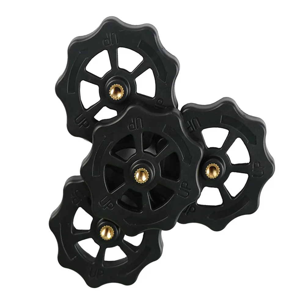4Pcs 3D Printer Screw Nut Black Sturdy Rotary Leveling Nut for Upgrade -10 Steadiness Parts Kit 3D Pinter Parts