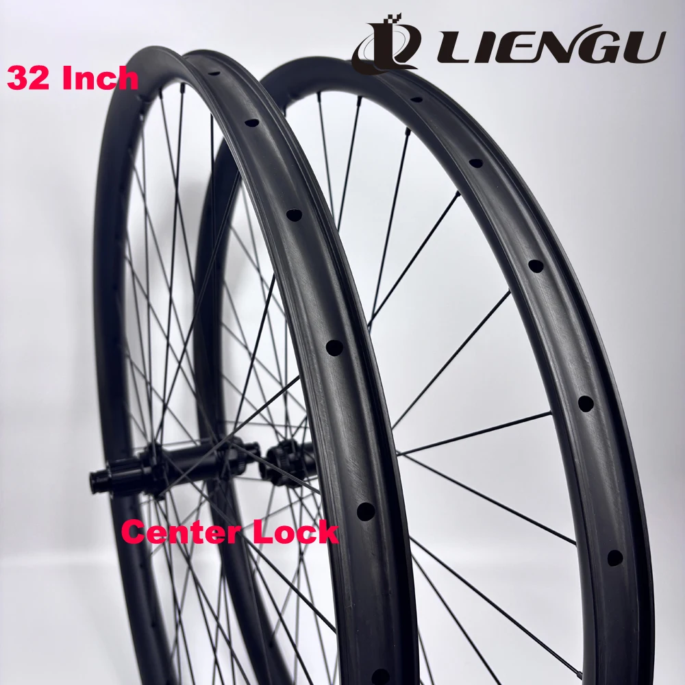 1 Pair Center Lock Disc Brake 32 Inch MTB Carbon Wheelset Tubeless Asymmetry 40mm Width 32mm Inner 25 Depth Boost 110mm 148mm
1 Pair Center Lock Disc Brake 32 Inch MTB Carbon Wheelset Tubeless Asymmetry 40mm Width 32mm Inner 25 Depth Boost 110mm 148mm