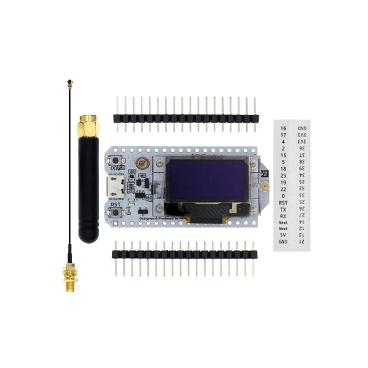 ABEP-SX1276 SX1278 ESP32 LoRa 868MHz/915MHz 0.96 Inch Blue OLED Display Bluetooth WIFI Kit 32 Development Board
ABEP-SX1276 SX1278 ESP32 LoRa 868MHz/915MHz 0.96 Inch Blue OLED Display Bluetooth WIFI Kit 32 Development Board