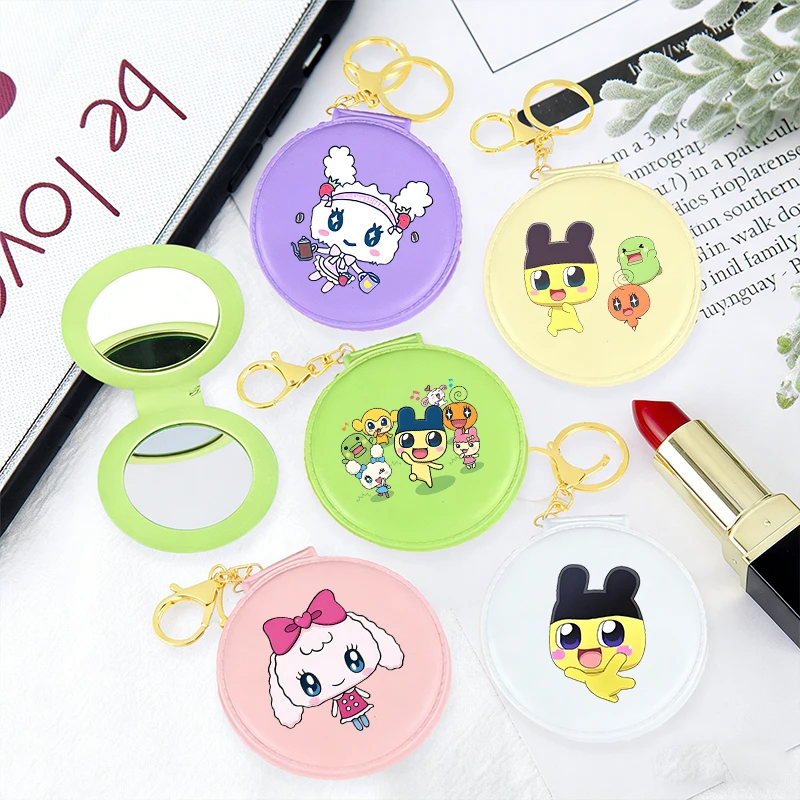 Tamagotchi Makeup Mirror Kawaii Foldable Small Round Mirror Woman Cartoon Cosmetics Travel Portable Cute Make-up Mirrors Gift
Tamagotchi Makeup Mirror Kawaii Foldable Small Round Mirror Woman Cartoon Cosmetics Travel Portable Cute Make-up Mirrors Gift
