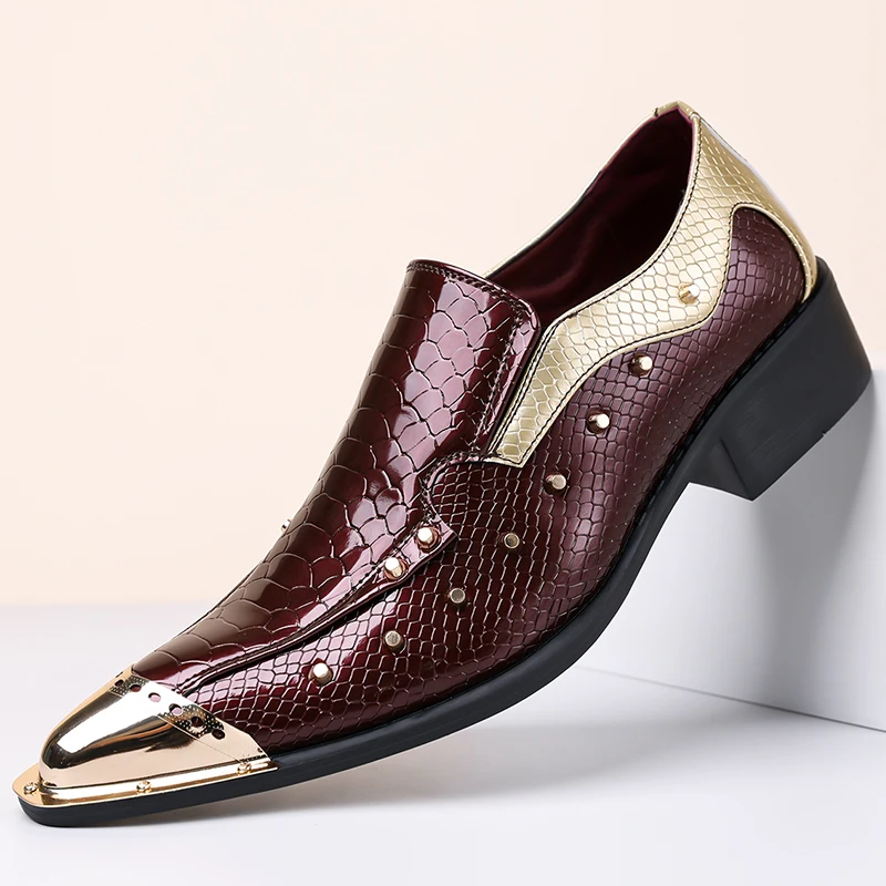Classic Men Chelsea Dress Shoes British Style Trendy Stylish Metal-toe Leather Shoes Suitable Formal Events Parties Available
Classic Men Chelsea Dress Shoes British Style Trendy Stylish Metal-toe Leather Shoes Suitable Formal Events Parties Available