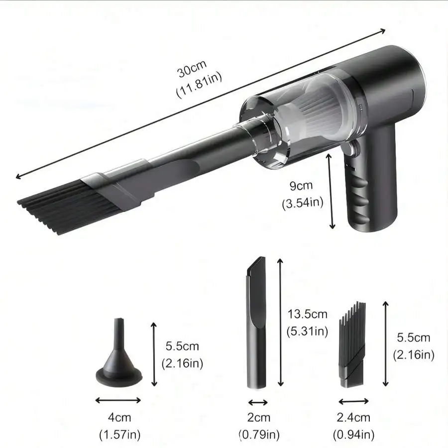 Cordless Handheld Vacuum Cleaner With Powerful Suction For Dry And Wet Use Portable Vacuum For Home Car Pet Hair
Cordless Handheld Vacuum Cleaner With Powerful Suction For Dry And Wet Use Portable Vacuum For Home Car Pet Hair