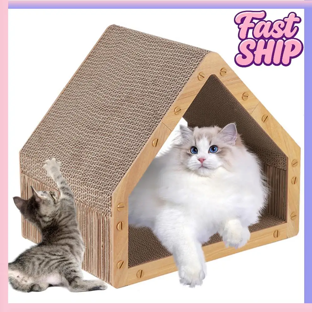 Cardboard Cat Scratcher Cat Scratching Post Vertical Cat Scratcher for Indoor Cats & Kittens
Cardboard Cat Scratcher Cat Scratching Post Vertical Cat Scratcher for Indoor Cats & Kittens