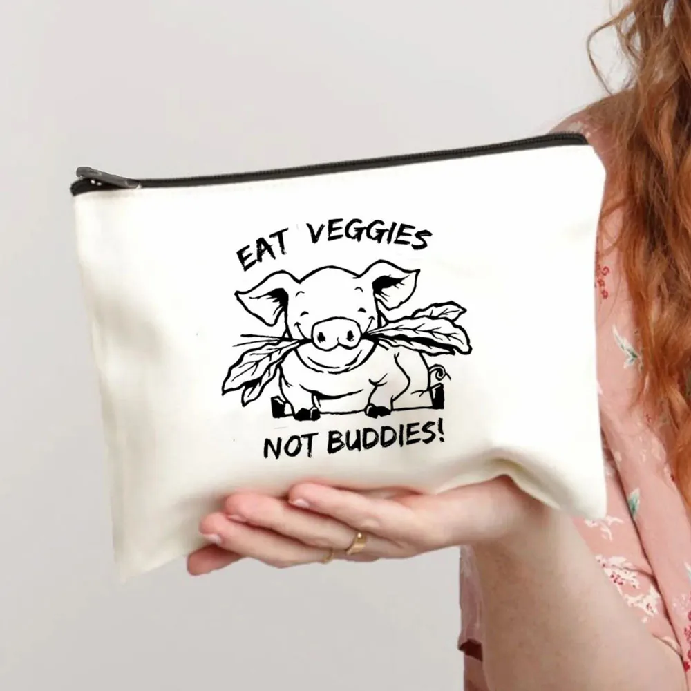 Friends Not Food Girl Makeup Bag Female Pattern Classic Organizer Bag Lady Pouches for Travel Bags Pouch Women's Cosmetic Bag
Friends Not Food Girl Makeup Bag Female Pattern Classic Organizer Bag Lady Pouches for Travel Bags Pouch Women's Cosmetic Bag