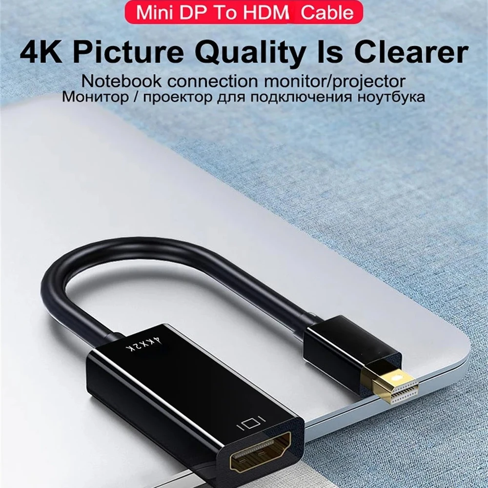 Mini 1.4 Displayport To HDMI-compatible Adapter Connect Converter 4K 2K 1080P for MacBook Surface Laptop TV Monitor Projector
Mini 1.4 Displayport To HDMI-compatible Adapter Connect Converter 4K 2K 1080P for MacBook Surface Laptop TV Monitor Projector