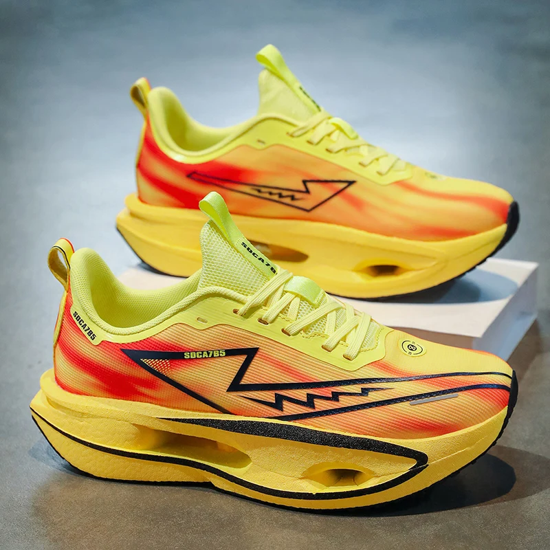 Men Running Shoes Carbon Plate Marathon Speciality Sports Breathable Lightweight Women's Comfortable Nonskid Leisure Sneakers
Men Running Shoes Carbon Plate Marathon Speciality Sports Breathable Lightweight Women's Comfortable Nonskid Leisure Sneakers