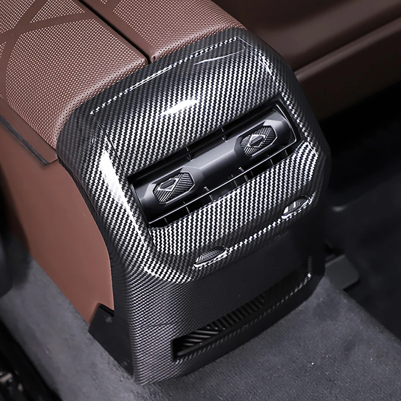 Carbon Fiber Color Auto Rear Air Condition Vent Panel Frame Cover Decoration Trim For BMW 7 Series G11 G12 2023 Interior Styling
Carbon Fiber Color Auto Rear Air Condition Vent Panel Frame Cover Decoration Trim For BMW 7 Series G11 G12 2023 Interior Styling