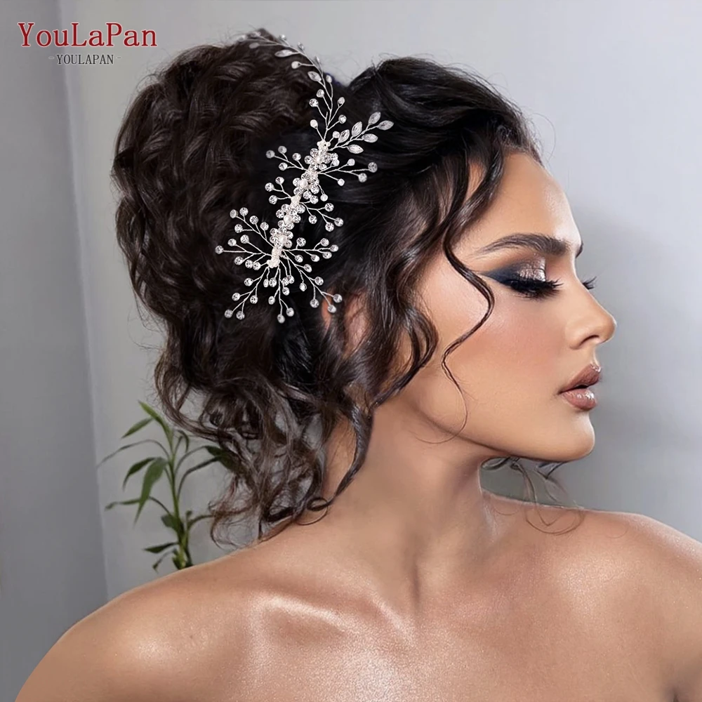 YouLaPan Delicate Silver Color Rhinestone Pearl Hair Comb Exquisite Bridal Heabdand Hair Accessories for Women Wedding HP15
YouLaPan Delicate Silver Color Rhinestone Pearl Hair Comb Exquisite Bridal Heabdand Hair Accessories for Women Wedding HP15