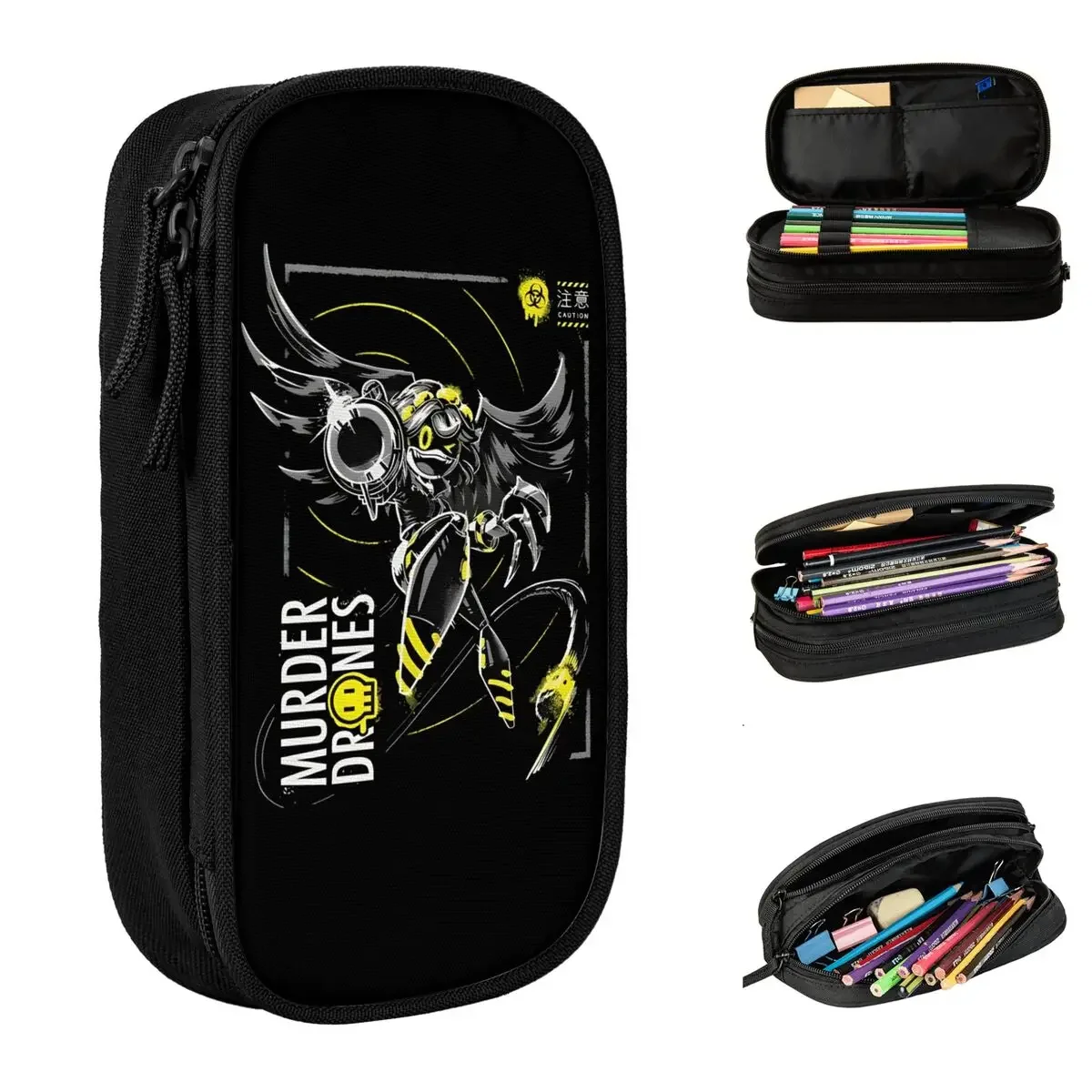 Horror Murder Drones V Cartoon Pencil Case Pencilcases Pen for Girl Boy Big Capacity Bags Students School Zipper Stationery
Horror Murder Drones V Cartoon Pencil Case Pencilcases Pen for Girl Boy Big Capacity Bags Students School Zipper Stationery