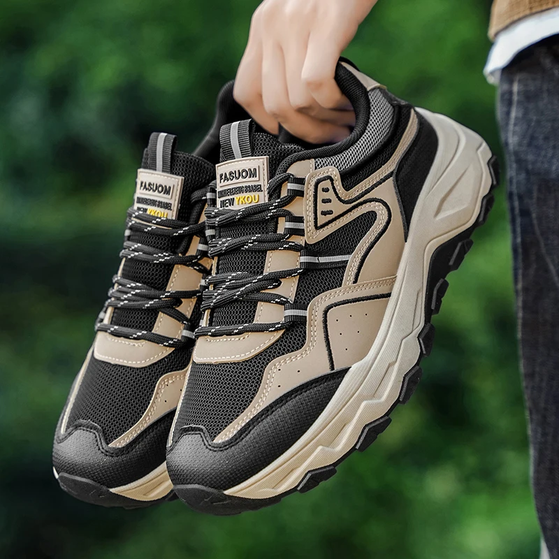 Men's Mesh Thick Soled Casual Sneakers Cushioned Breathable Marathon Outdoor Daily Walking Shoes
Men's Mesh Thick Soled Casual Sneakers Cushioned Breathable Marathon Outdoor Daily Walking Shoes