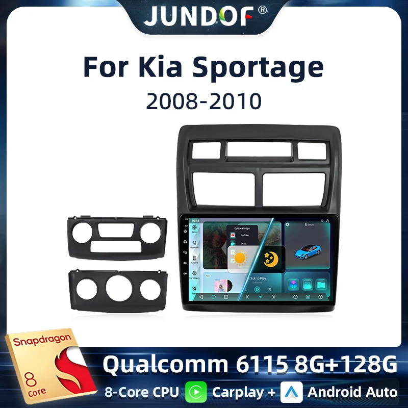 Android 13 Car Radio For Kia Sportage 2 2004 2005 2006 2007-2010 Navigation GPS Multimedia Video Player Stereo wireless Carplay
Android 13 Car Radio For Kia Sportage 2 2004 2005 2006 2007-2010 Navigation GPS Multimedia Video Player Stereo wireless Carplay