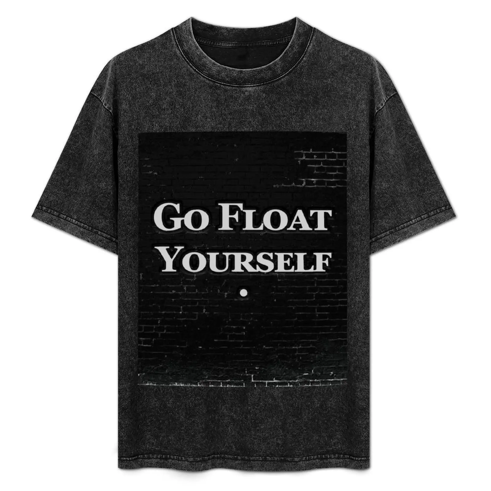 Go Float Yourself Mask T-Shirt Casual Minimalist Short Sleeve Top
Go Float Yourself Mask T-Shirt Casual Minimalist Short Sleeve Top