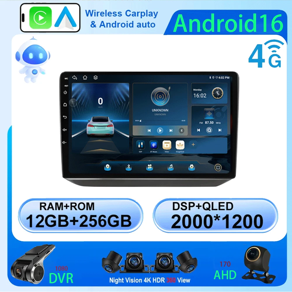 LIZN Android 16 Car Radio For Skoda Fabia 2 2007 - 2014 Multimedia Video Player Navigation stereo GPS No 2din 2 din DVD 4G+WIFI
LIZN Android 16 Car Radio For Skoda Fabia 2 2007 - 2014 Multimedia Video Player Navigation stereo GPS No 2din 2 din DVD 4G+WIFI