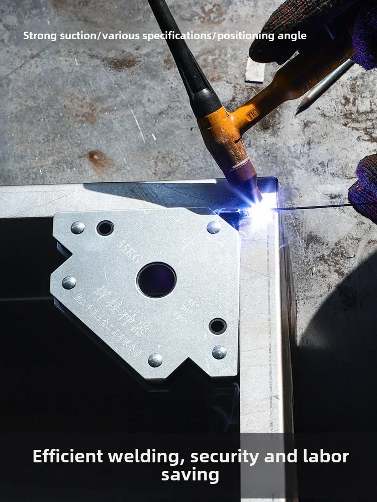 Magnetic Welding Clamp with Multi-Angle Positioning Tool Triangle Ruler 90 Degrees Right Angle Welding Magnet Auxiliary Aid
Magnetic Welding Clamp with Multi-Angle Positioning Tool Triangle Ruler 90 Degrees Right Angle Welding Magnet Auxiliary Aid