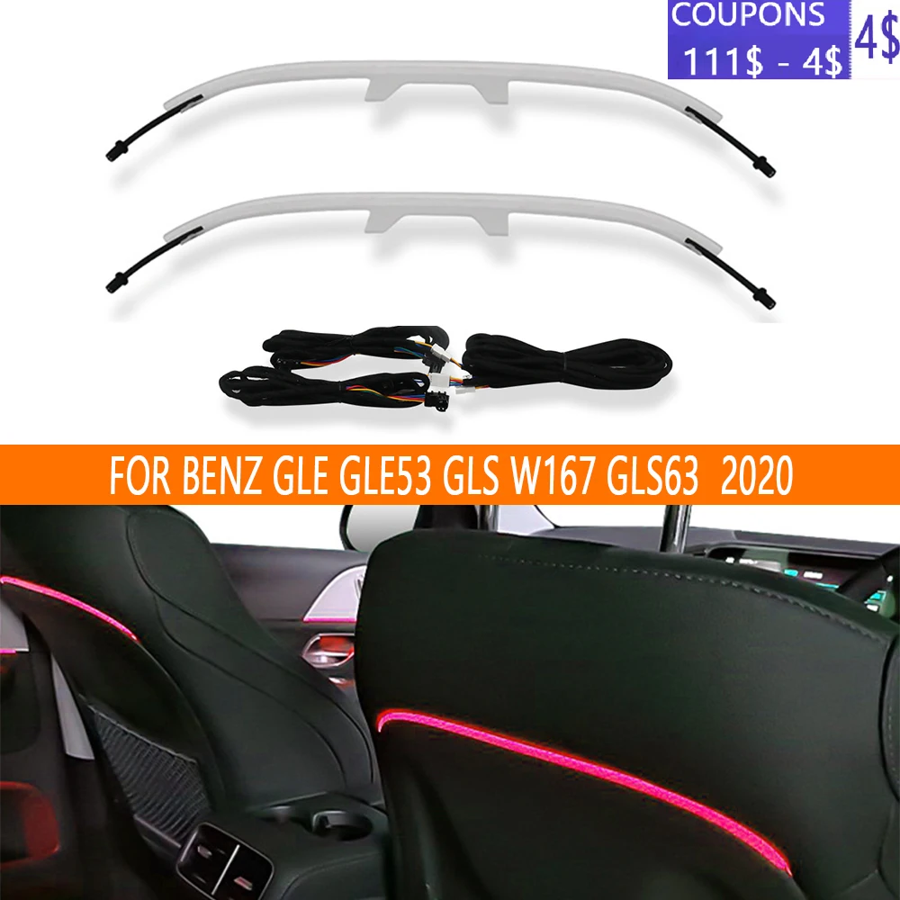 64 Colours Seat back light For Mercedes Benz 2020 GLE350 W167 GLS450 AMG GLE53 Interior Decorate Ambient Light Modification
64 Colours Seat back light For Mercedes Benz 2020 GLE350 W167 GLS450 AMG GLE53 Interior Decorate Ambient Light Modification