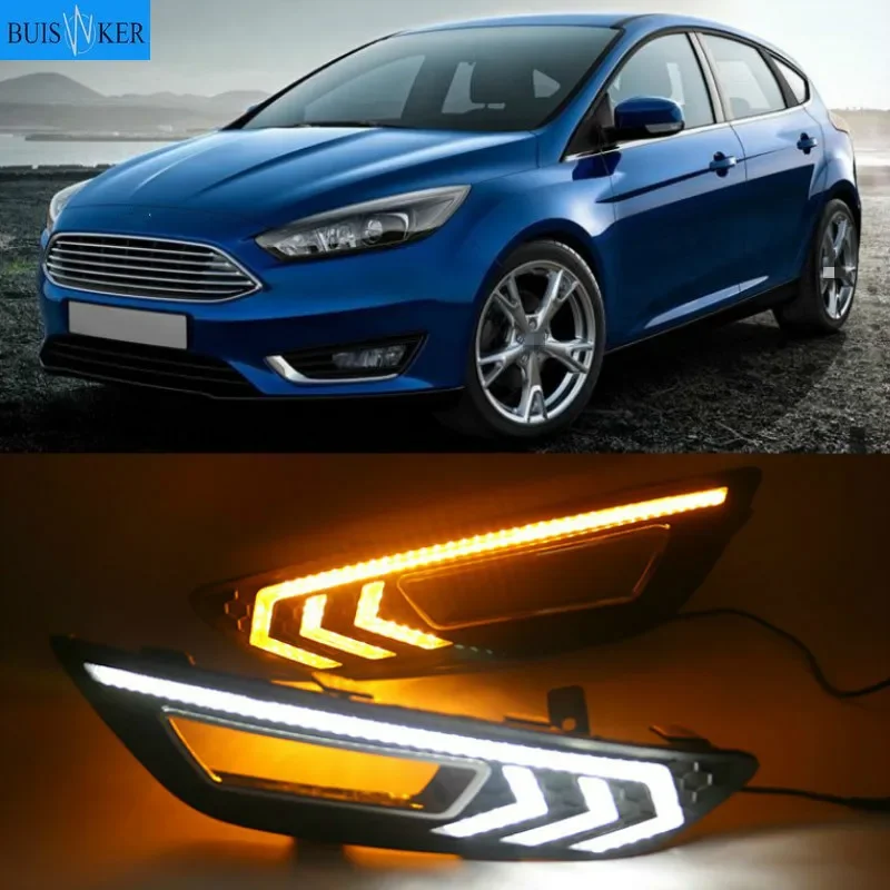 2PCS For Ford Focus 3 mk3 2015 2016 2017 2018 Turn signal and dimming style Relay 12V LED Car DRL daytime running light Fog lamp
2PCS For Ford Focus 3 mk3 2015 2016 2017 2018 Turn signal and dimming style Relay 12V LED Car DRL daytime running light Fog lamp