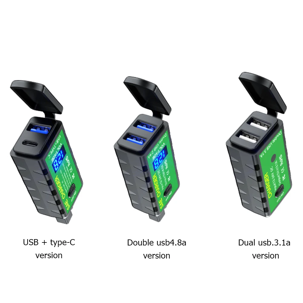 SAE to USB Fast Charging Adapter Dual USB Motorcycle Charger Conveninently Simple Installation for Cell Phone GPS
SAE to USB Fast Charging Adapter Dual USB Motorcycle Charger Conveninently Simple Installation for Cell Phone GPS