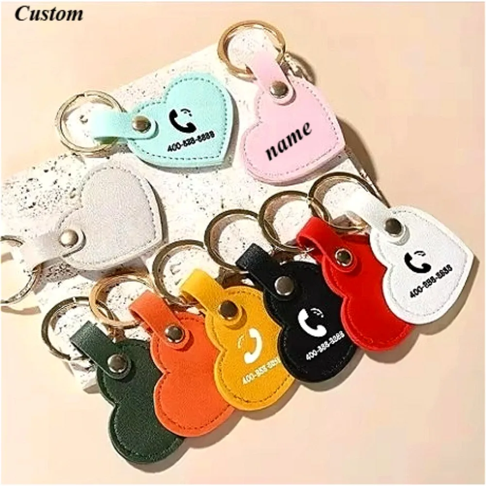 Leather Heart Key Chain Fashionable Heart Shape Keychain Women Car Key Holder Home Key Ring Charm Bag Mother's Day Gift
Leather Heart Key Chain Fashionable Heart Shape Keychain Women Car Key Holder Home Key Ring Charm Bag Mother's Day Gift