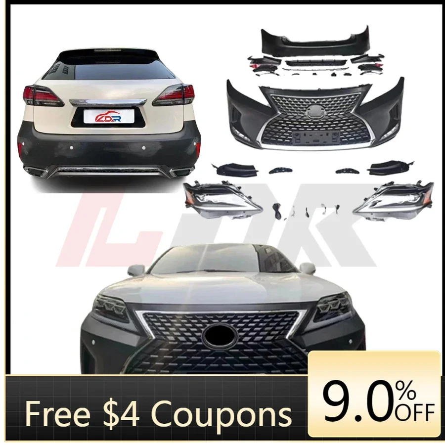BR Modification Club A-Latest StyleFor Lexus RX 2009-2015 Body Kit Upgrade To 2016-2020 Model Car Accessories Bumpers Auto Bod
BR Modification Club A-Latest StyleFor Lexus RX 2009-2015 Body Kit Upgrade To 2016-2020 Model Car Accessories Bumpers Auto Bod