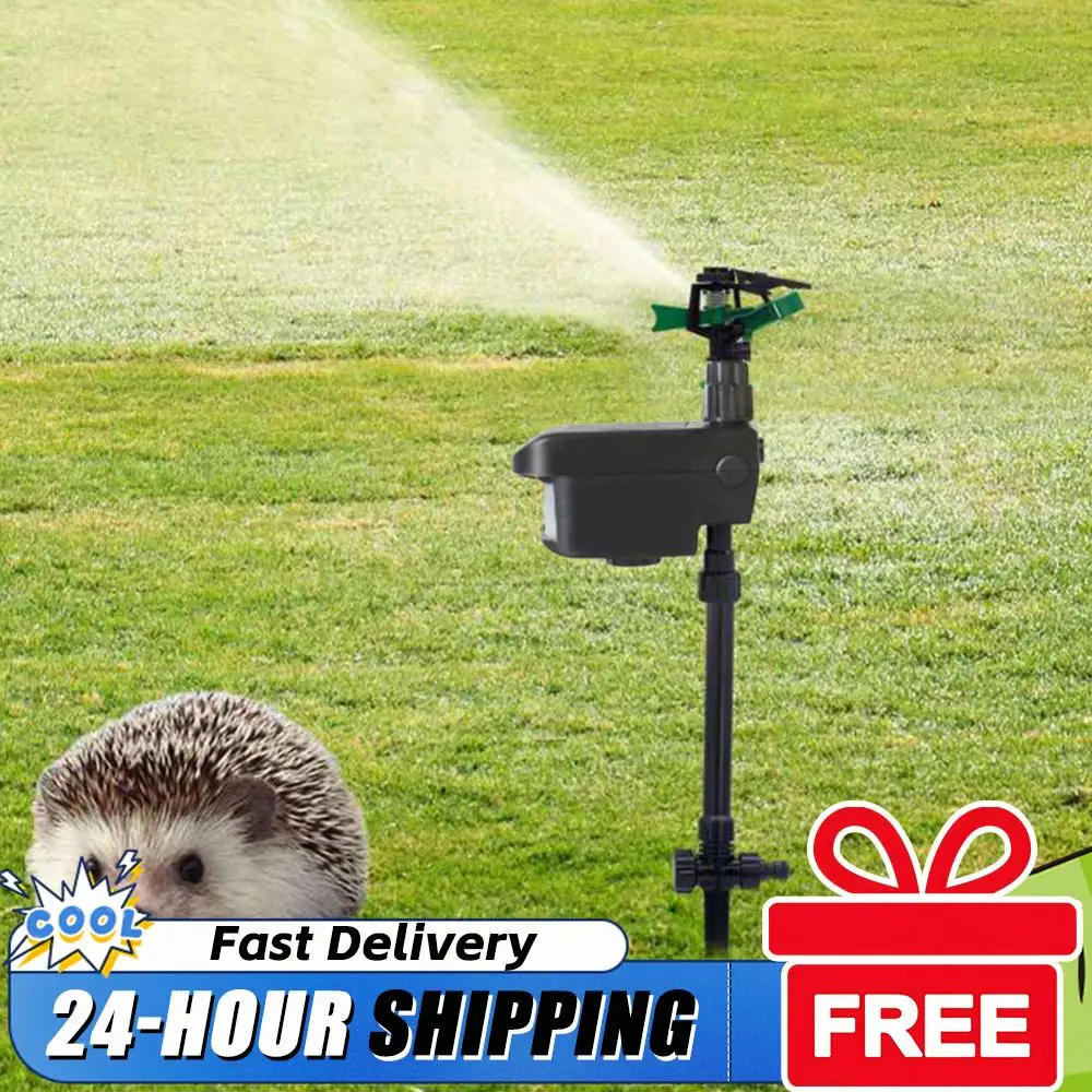 Solar Powered Water Sprayer Scaring Away Wild Animals Animal Repeller Sprinkler Sprinkle Irrigation System for Gardens Courtyard
Solar Powered Water Sprayer Scaring Away Wild Animals Animal Repeller Sprinkler Sprinkle Irrigation System for Gardens Courtyard