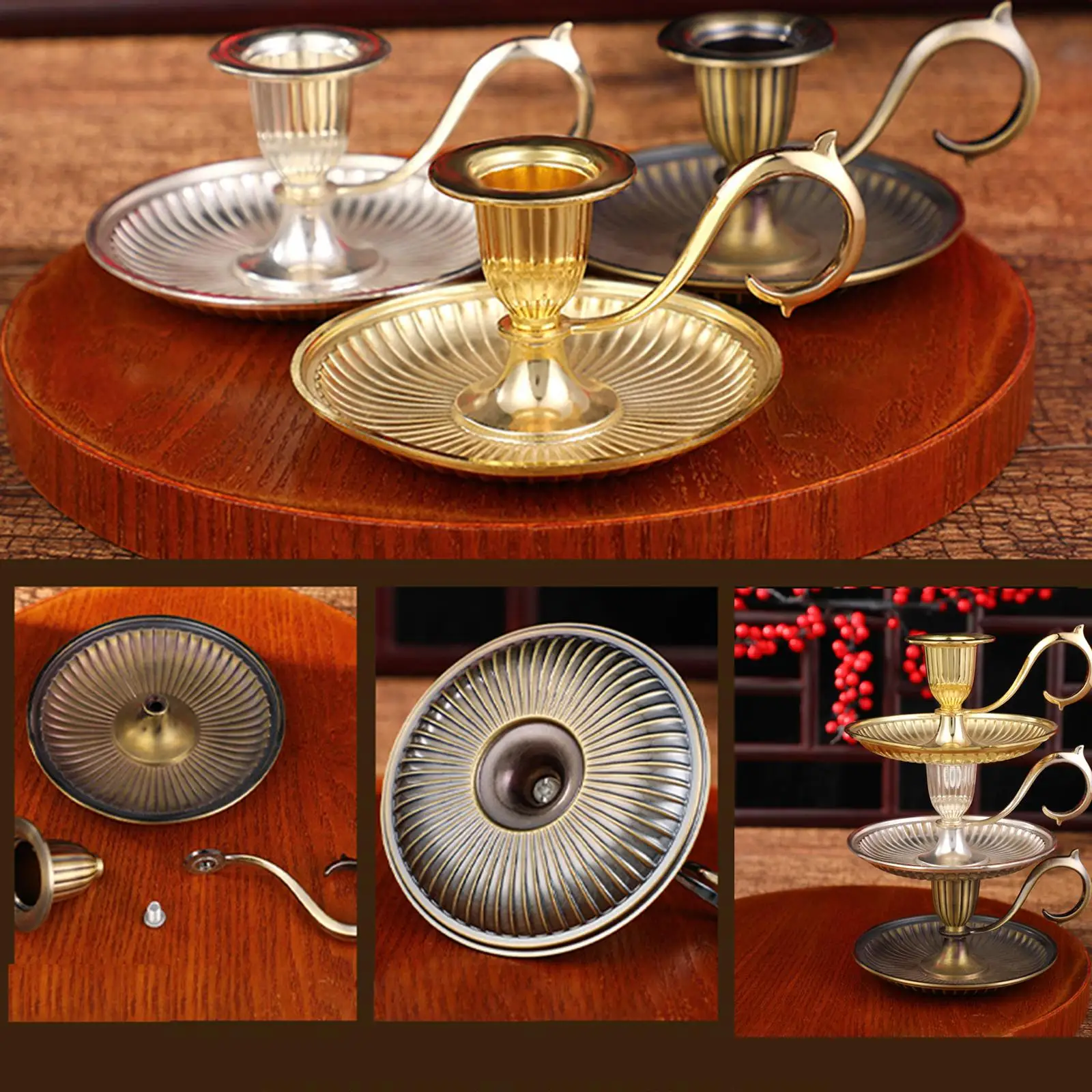 Retro Candle Holder Metal Tealight with Base Candlestick Candle Stand for Living Room Table Centerpieces Holiday Decor
Retro Candle Holder Metal Tealight with Base Candlestick Candle Stand for Living Room Table Centerpieces Holiday Decor