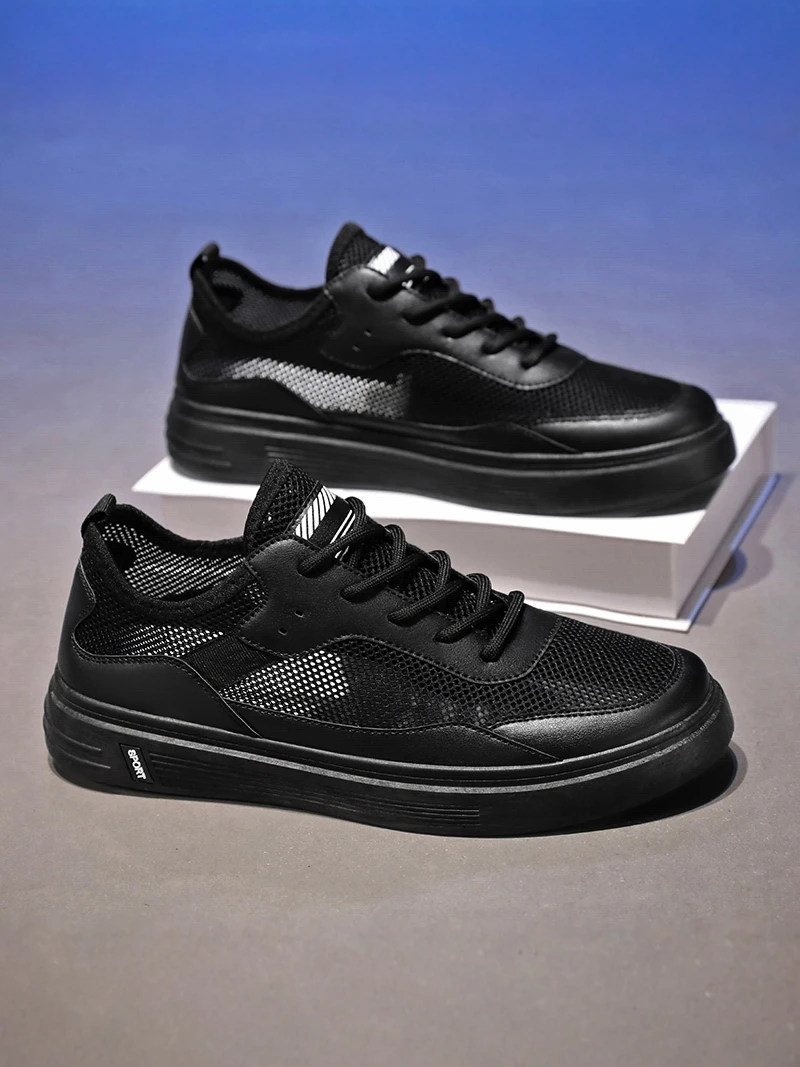Men's Summer Lightweight Breathable Mesh Shoes Casual Sporty Air Conditioned Office Wear Soft Bottom Hollow out Design
Men's Summer Lightweight Breathable Mesh Shoes Casual Sporty Air Conditioned Office Wear Soft Bottom Hollow out Design