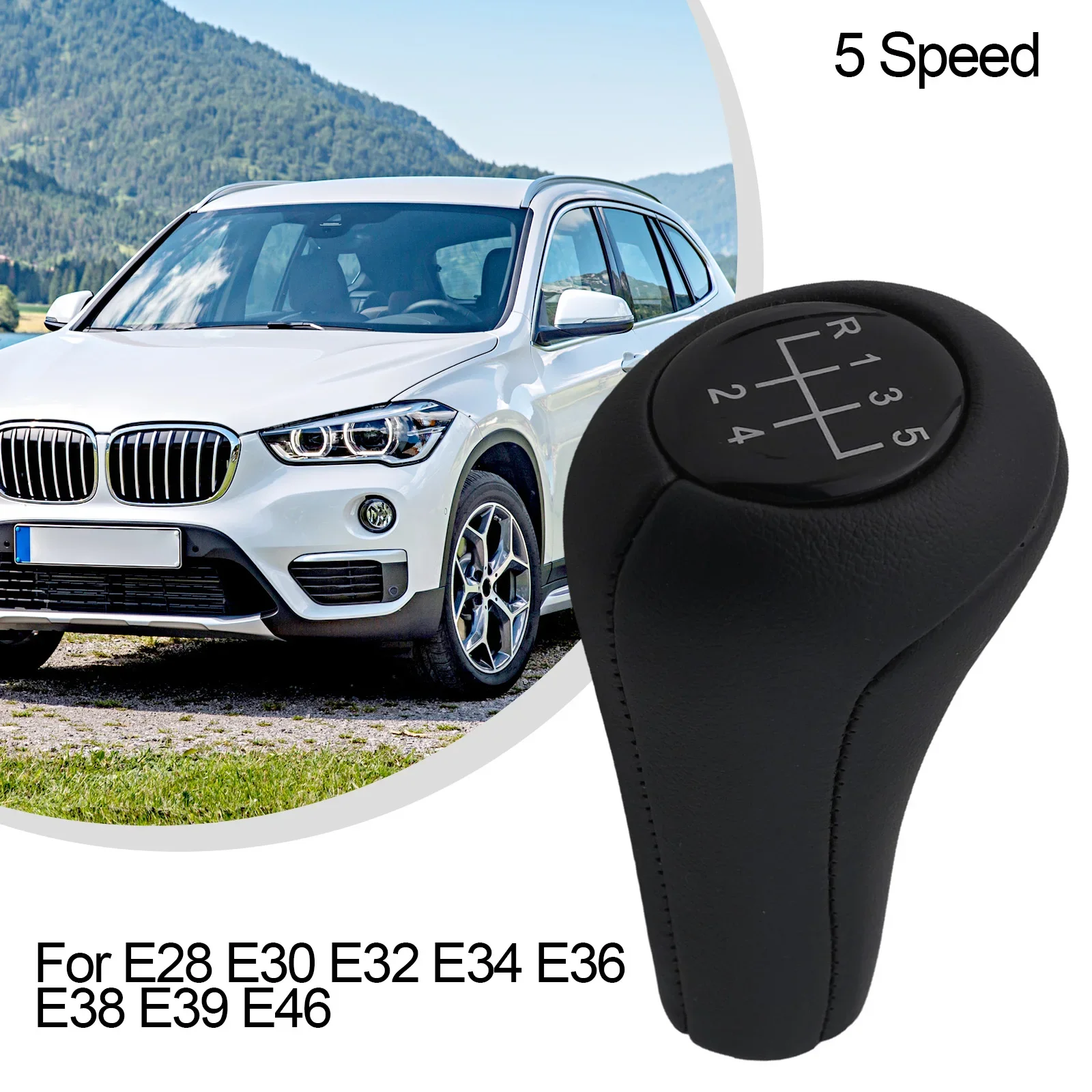 For BMW E28 E30 E32 E34 E36 E38 E39 E46 Gear Shift Knob Premium Material Front Placement X1 X3 Z1 Z3 Z4 Compatible
For BMW E28 E30 E32 E34 E36 E38 E39 E46 Gear Shift Knob Premium Material Front Placement X1 X3 Z1 Z3 Z4 Compatible