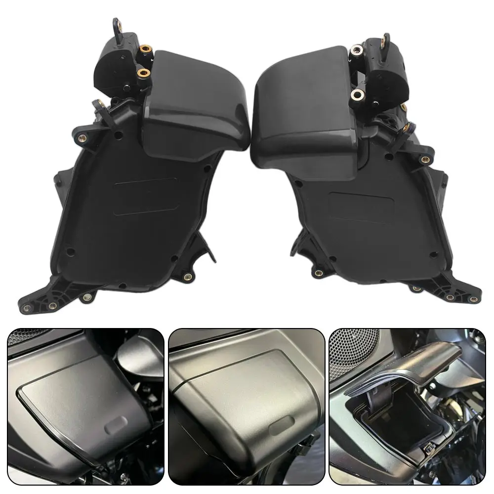 Universal Black ABS Motorcycle Fairing Storage Glove Box with Felt Liner Fit For Harley Road Glide 2023-2025 Models accessories
Universal Black ABS Motorcycle Fairing Storage Glove Box with Felt Liner Fit For Harley Road Glide 2023-2025 Models accessories