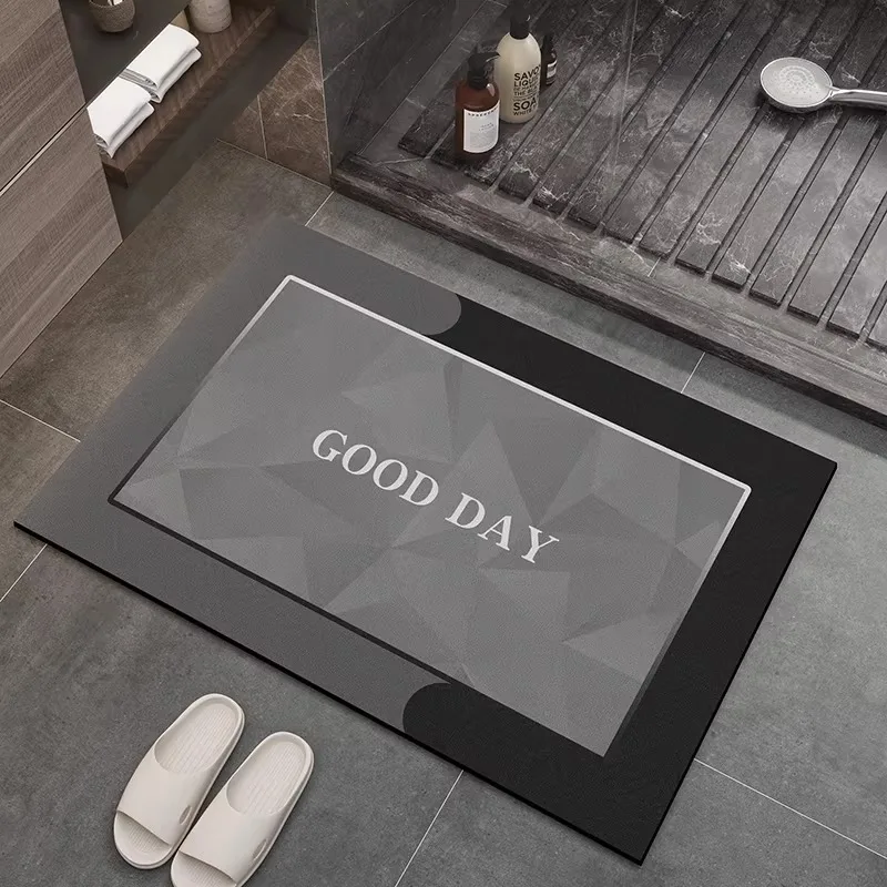 Bathroom Carpet Home Decor Bath Absorbent Simple Letters Floor Mat Toilet Rug Doormat Non-slip Foot Mats Alfombra De Baño양탄자
Bathroom Carpet Home Decor Bath Absorbent Simple Letters Floor Mat Toilet Rug Doormat Non-slip Foot Mats Alfombra De Baño양탄자
