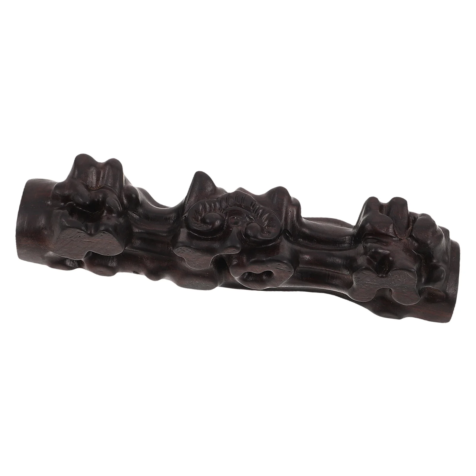 Desktop Bamboo Flute Stand Wooden Holder for Two Flutes Solid Wood Rack Decorative Carved Musical Instrument Display Storage
Desktop Bamboo Flute Stand Wooden Holder for Two Flutes Solid Wood Rack Decorative Carved Musical Instrument Display Storage