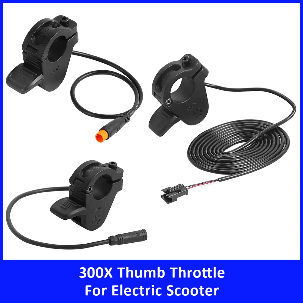 Универсальные 300X дроссельные заслонки для большого пальца для электрического велосипеда, аксессуары для электрического скутера, 24 В, 36 В, 48 В, 72 В, замена акселераторов для пальцев
Универсальные 300X дроссельные заслонки для большого пальца для электрического велосипеда, аксессуары для электрического скутера, 24 В, 36 В, 48 В, 72 В, замена акселераторов для пальцев