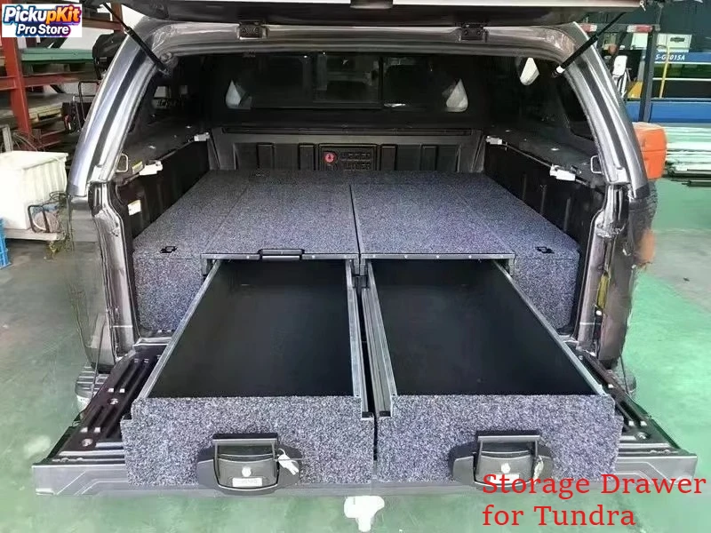Unity Retractable Folding Pickup Storage Drawers for Tundra 4x4 Cargo Back Drawer Slide System for Pickup Truck
Unity Retractable Folding Pickup Storage Drawers for Tundra 4x4 Cargo Back Drawer Slide System for Pickup Truck