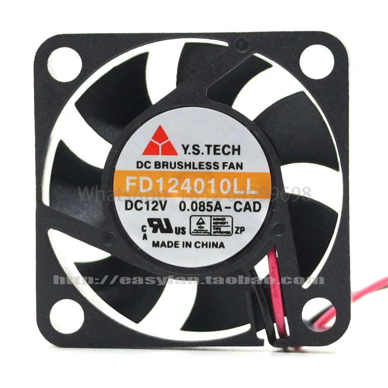 New original FD124010LL 4010 12V 0.085A 4CM 2-wire ultra-quiet cooling fan
New original FD124010LL 4010 12V 0.085A 4CM 2-wire ultra-quiet cooling fan