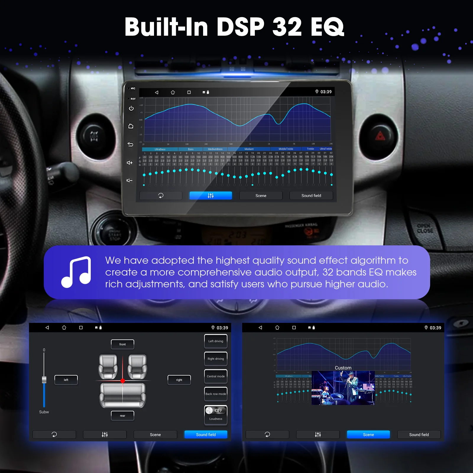 Автомагнитола Ezonetronics Carplay Android 10.1 для Toyota RAV4 2007-2012, HD GPS-навигация, Bluetooth, USB-плеер, 2+32 ГБ
Автомагнитола Ezonetronics Carplay Android 10.1 для Toyota RAV4 2007-2012, HD GPS-навигация, Bluetooth, USB-плеер, 2+32 ГБ
