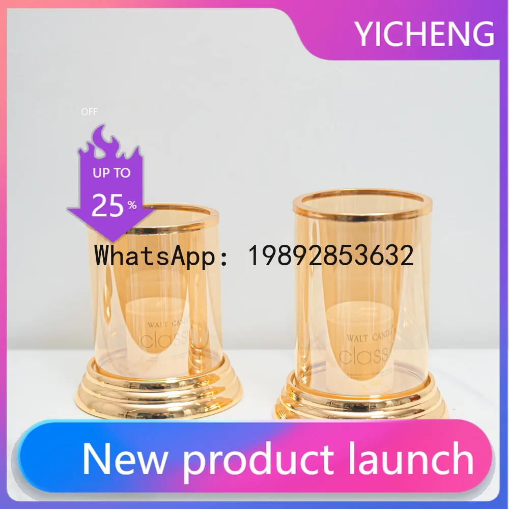LYY gold Electroplated Silver Glass Candle Holder Ornament Creative Romantic Decorative Piece for Living Room Atmosphere
LYY gold Electroplated Silver Glass Candle Holder Ornament Creative Romantic Decorative Piece for Living Room Atmosphere