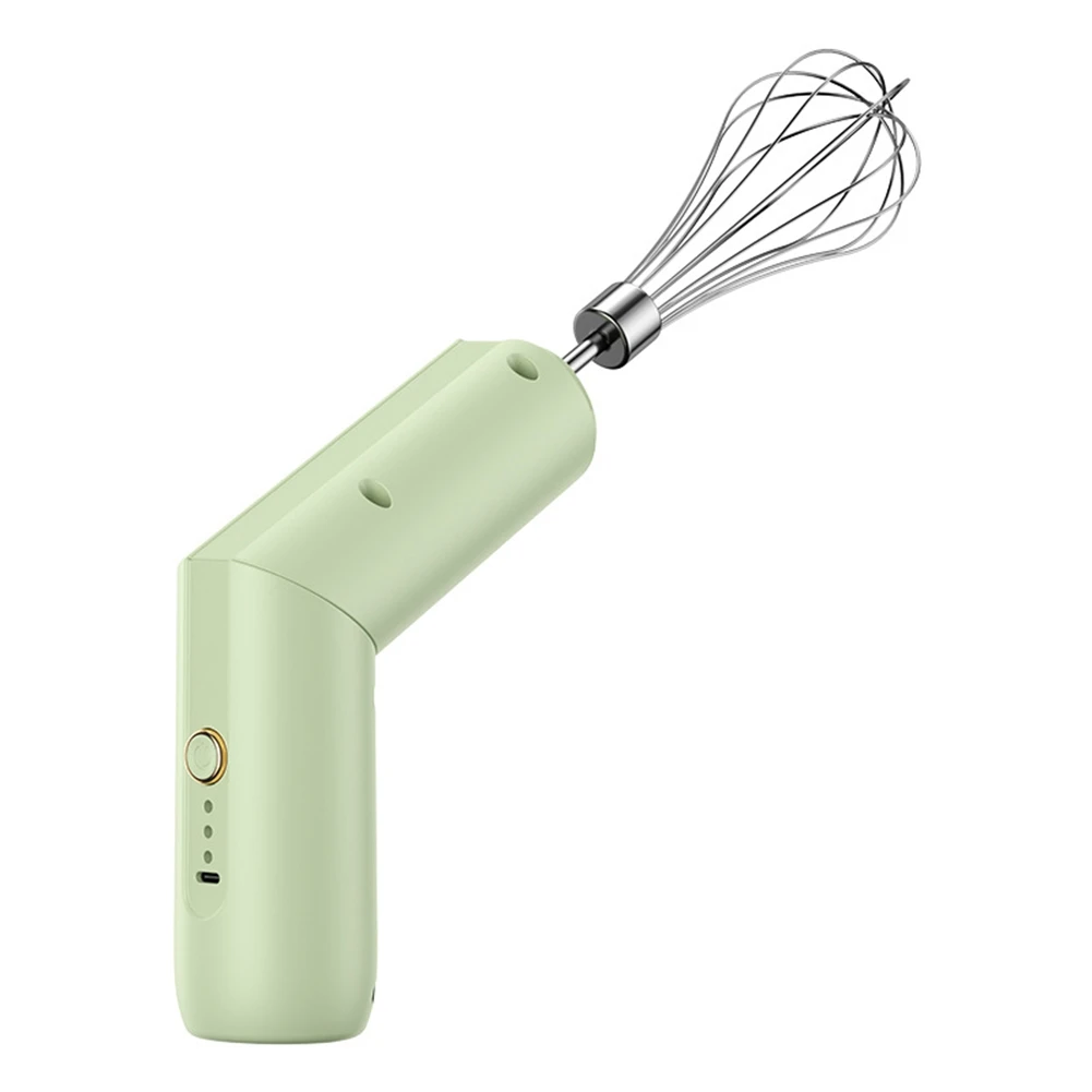 N04R Wireless Folding Electric Handheld Mixer, USB Rechargeable, Portable, With Dual Mixing Heads For Cake Cream Beating
N04R Wireless Folding Electric Handheld Mixer, USB Rechargeable, Portable, With Dual Mixing Heads For Cake Cream Beating