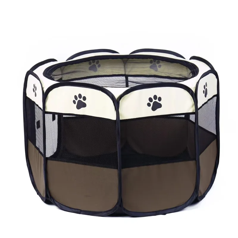 Outdoor Collapsible Cat Dog Puppy Kennels Fence Breathable Small Portable Folding Pet Playpen
Outdoor Collapsible Cat Dog Puppy Kennels Fence Breathable Small Portable Folding Pet Playpen