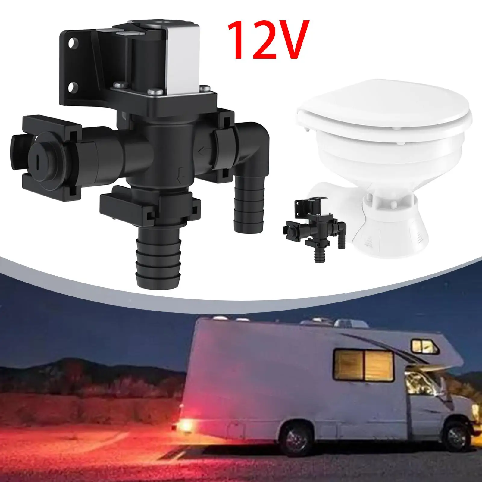 Marine Toilet Solenoids Valve Siphon Breaker PP Material Anti Siphon Accessory for RV Yacht Boat Water Protection
Marine Toilet Solenoids Valve Siphon Breaker PP Material Anti Siphon Accessory for RV Yacht Boat Water Protection