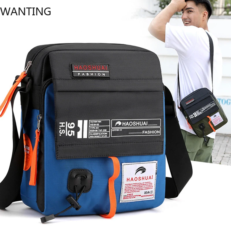 Men Nylon Sling Shoulder Messenger Crossbody Bags Military Motorcycle Casual Fashion Trends Waterproof Nylon Male Cross Body Bag
Men Nylon Sling Shoulder Messenger Crossbody Bags Military Motorcycle Casual Fashion Trends Waterproof Nylon Male Cross Body Bag