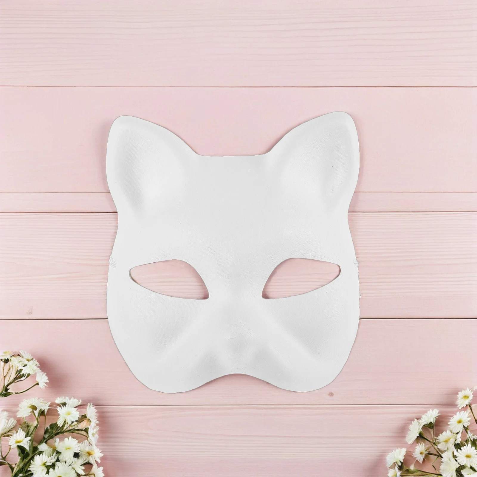 Cat Face Mask Blank Mask Eco-Friendly Pulp Lightweight Diy Paintable For Halloween Party Masquerade Costume Cosplay Wedding
Cat Face Mask Blank Mask Eco-Friendly Pulp Lightweight Diy Paintable For Halloween Party Masquerade Costume Cosplay Wedding