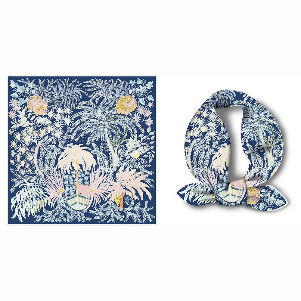 Trendy Small Scarf Versatile Plant Jungle Leaf Diagonal Pattern Printed Decorative Scarf for All Ages Polyester Fiber Square ...
Trendy Small Scarf Versatile Plant Jungle Leaf Diagonal Pattern Printed Decorative Scarf for All Ages Polyester Fiber Square ...