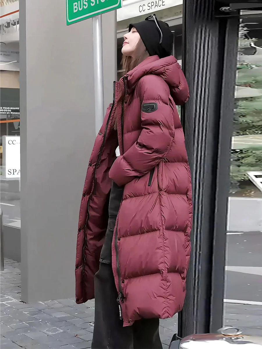 Женское длинное пальто Sli Red Angora с капюшоном, зимнее, модное, повседневное, свободного кроя, утепленное, с наполнителем из белого пуха, выше колена
Женское длинное пальто Sli Red Angora с капюшоном, зимнее, модное, повседневное, свободного кроя, утепленное, с наполнителем из белого пуха, выше колена