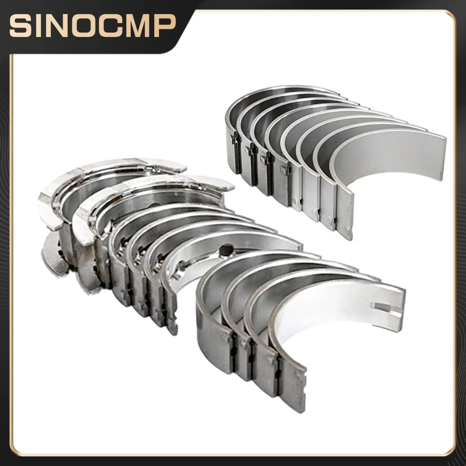 1set Engine Con Rod Crankshaft Main Bearing Set 77950600 77951600 11217802643 for BMW X1 X3 X5 1 3 5 Series N47 D20 B47 C20 2.0
1set Engine Con Rod Crankshaft Main Bearing Set 77950600 77951600 11217802643 for BMW X1 X3 X5 1 3 5 Series N47 D20 B47 C20 2.0
