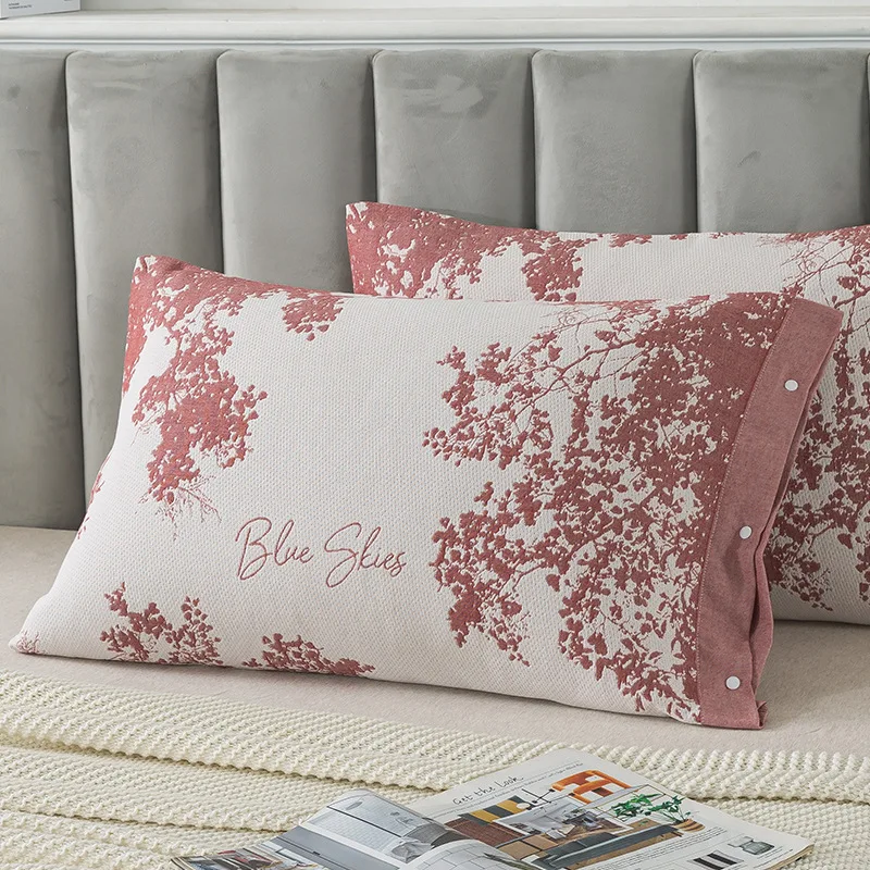 2PCS Nordic Aesthetic Cotton Pillowcase Side Button Fixed Soft Comfortable Throw Pillow Cushion Towel Cover Bedroom Home Decor
2PCS Nordic Aesthetic Cotton Pillowcase Side Button Fixed Soft Comfortable Throw Pillow Cushion Towel Cover Bedroom Home Decor