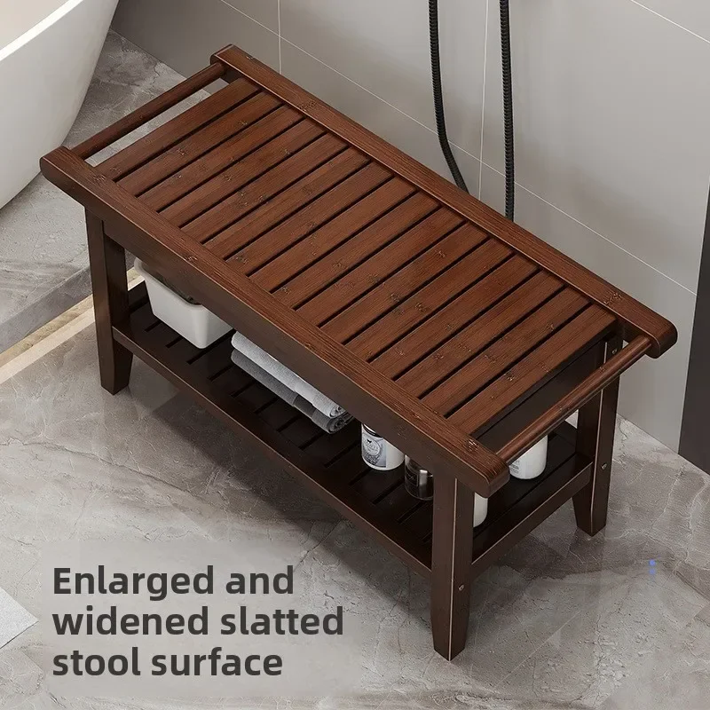 Bathroom Non-slip Bath Stool Foot Stool Low Stool Nanzhu Shower Special Seat Stool Shoe Change Stool Household Goods Factory
Bathroom Non-slip Bath Stool Foot Stool Low Stool Nanzhu Shower Special Seat Stool Shoe Change Stool Household Goods Factory